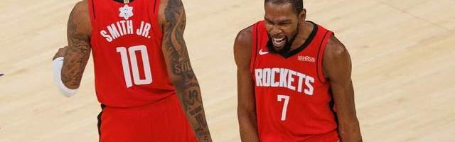 低命中率18+1，谢泼德获开火权，火箭队极致8人轮换 硬汉锋线上位